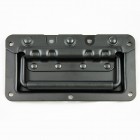 Slim Black Recessed Flip Handle